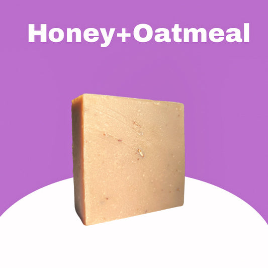 Honey + Oatmeal milk bar soap face\full body usage