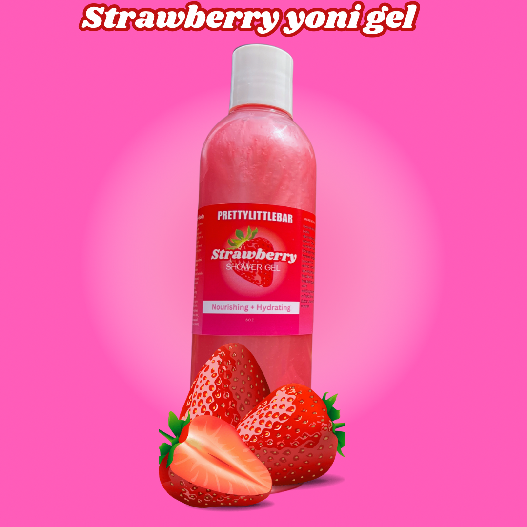 Strawberry shower gel