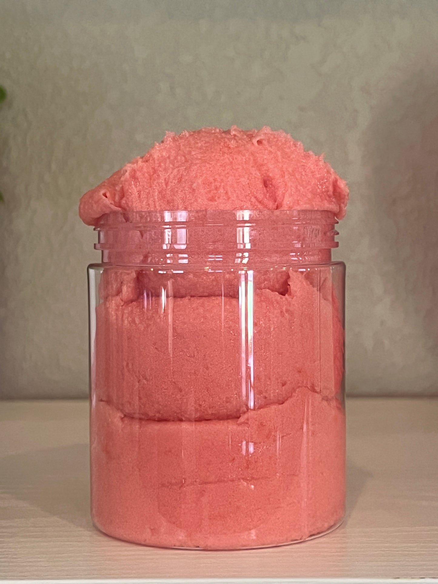 Strawberry sugar scrub