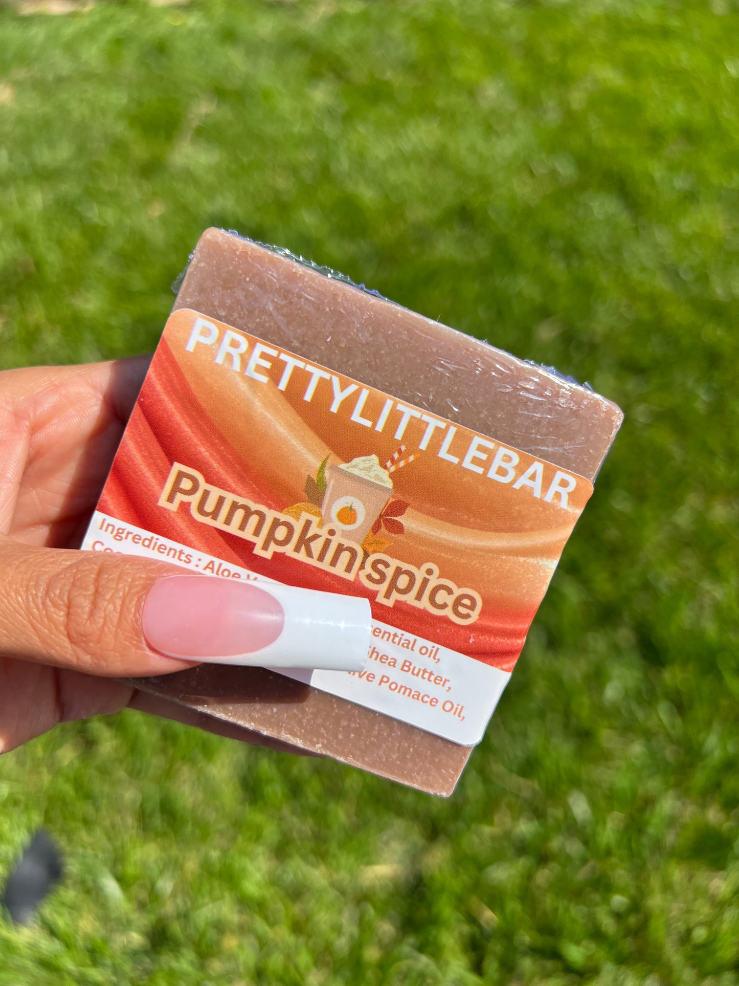 Pumpkin spice body soap