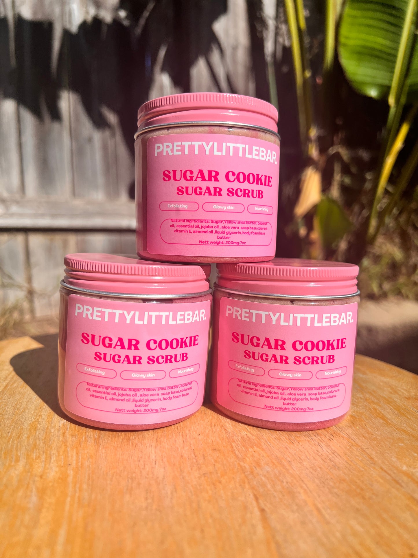 Sugar cookie scrub