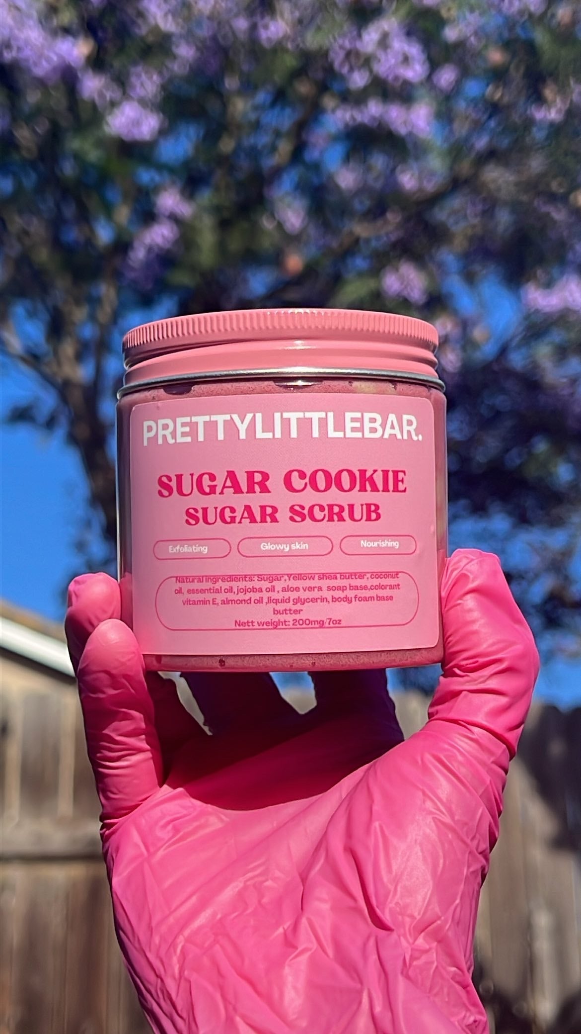 Sugar cookie scrub